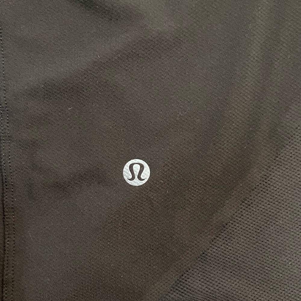 Lululemon Athletica Jet Black Tank Top, with Cross Open Back. Lightweight - Picture 3 of 13